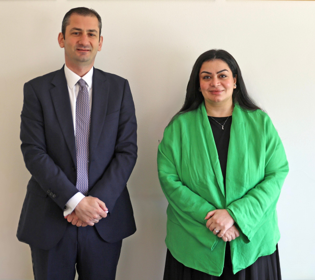 <p>King Hamad Global Centre for Coexistence and Tolerance (KHGC) executive director Muneera Al Doseri received yesterday Cypriot Ambassador Dr Andreas Iliades, and emphasised the importance of the bilateral ties as well as their continuous growth. They explored avenues to further strengthen co-operation and exchange expertise to support the promotion of a culture of coexistence and dialogue among religions and cultures.</p>
<div class="explain-selected-button explain-selected-circle"></div>